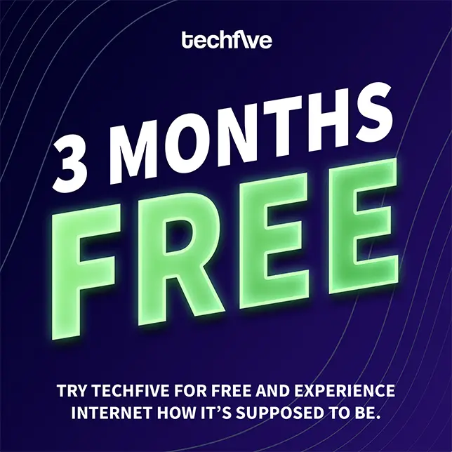 TechFive paid social ad creative 2